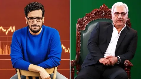 (ویدئو) واکنش امیرحسین قیاسی به شایعه دستمزد ۱۲ میلیاردی مهران مدیری در «پامپ»