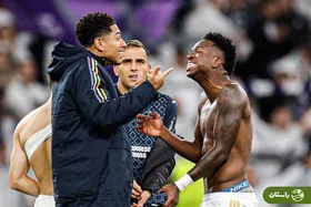 ویدئو |‌ فریادهای اعتراض بلینگام بر سر وینیسیوس در دیدار با اتلتیکو