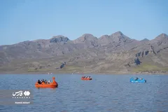 تصاویری دیدنی از زنده شدن دریاچه ارومیه