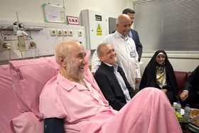 تصاویر | عیادت پزشکیان، عارف، خرازی و ... از سید محمد خاتمی