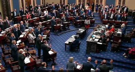 سنای آمریکا بار دیگر به ادامه جنگ با ایران رأی داد