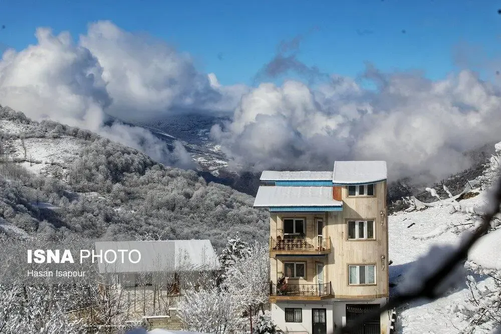 سوادکوه در برف