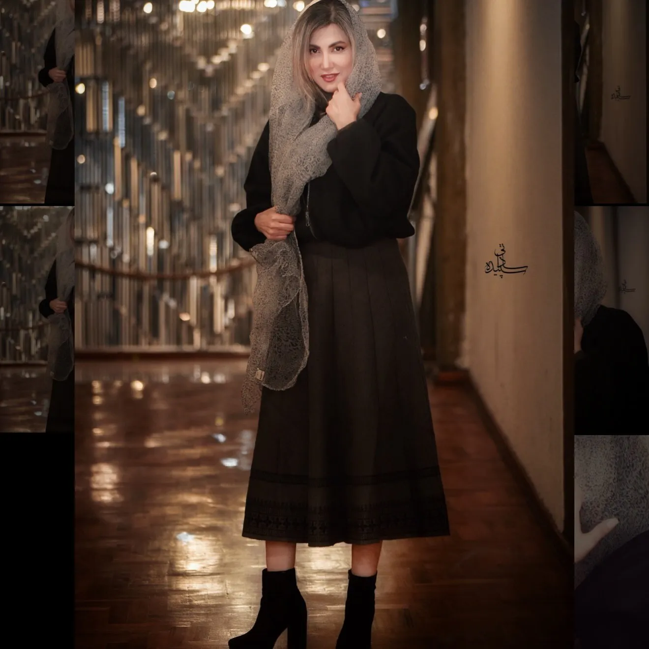 استایل زمستانی سمیرا حسینی