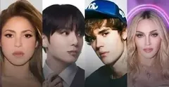دورهمی مدونا، شکیرا و BTS در فینال جام جهانی!