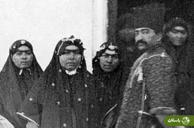 عکس | تونل زمان؛ سنگ قبر دختر ناصرالدین شاه در بهشت زهرا