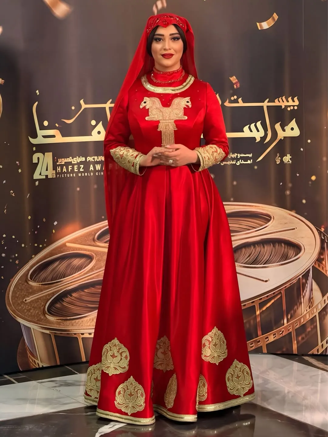 استایل ساغر استاد شریف در جشن حافظ