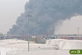 ویدئوهایی از لحظه نخست وقوع انفجار مهیب در بندر شهید رجایی