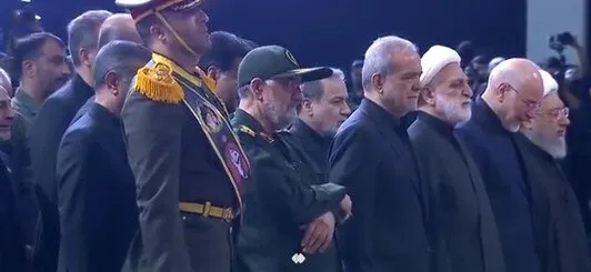 مراسم وداع با رهبر انقلاب