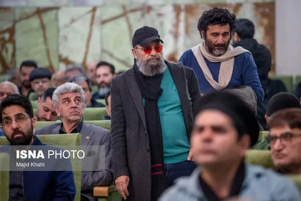 بازیگران پیشکسوت در مراسم یادبود عنایت بخشی