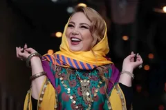 (ویدئو) بهنوش بختیاری در برنامه شفرونی سبیل گذاشت و مرد شد
