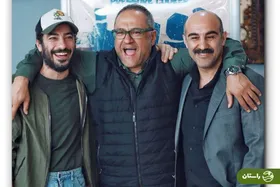 ویدئو | محسن تنابنده و نوید محمدزاده در میان ازدحام هوارادان و برخورد گرم تنابنده با آنها