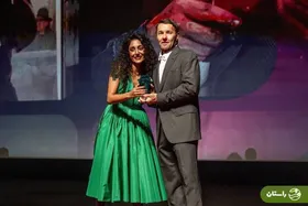 (عکس) جوئل اجرتون و گلشیفته فراهانی روی صحنه جشنواره فیلم آمریکایی دوویل