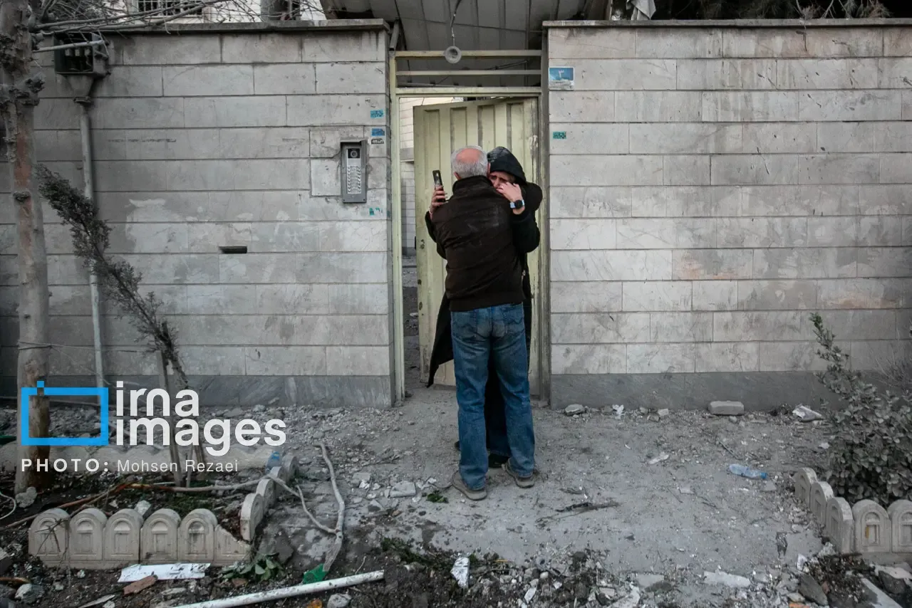 حمله به محله رسالت تهران