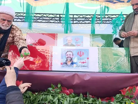 تصاویر خبرساز از مراسم تشییع علی لاریجانی