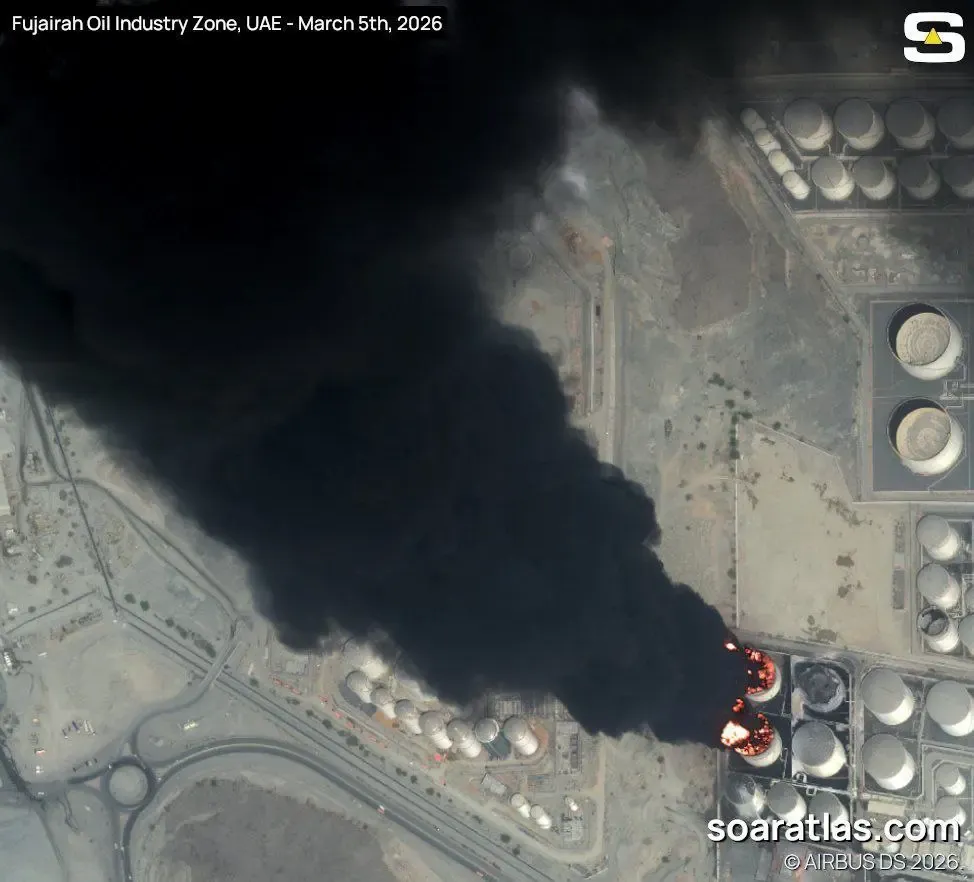 حمله به تاسیسات نفتی امارات
