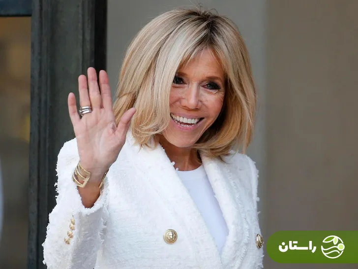 بریژیت مکرون همسر امانوئل مکرون در جوانی