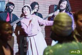 ویدئو |‌ رقص جنجالی نازنین بیاتی و مهسا حجازی در سریال تاسیان