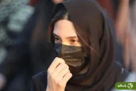 تصاویر | مبینا نعمت‌زاده و مادرش در مسیر پیاده‌روی اربعین