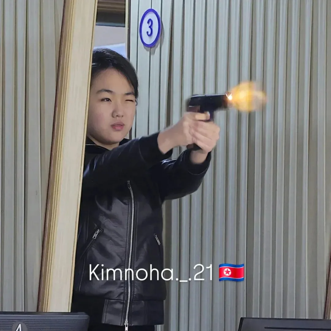 تیراندازی کیم جونگ اون و دخترش