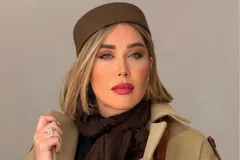 (عکس) ژست‌های خاص سارا منجزی‌پور در استایل جدیدش جلب توجه کرد