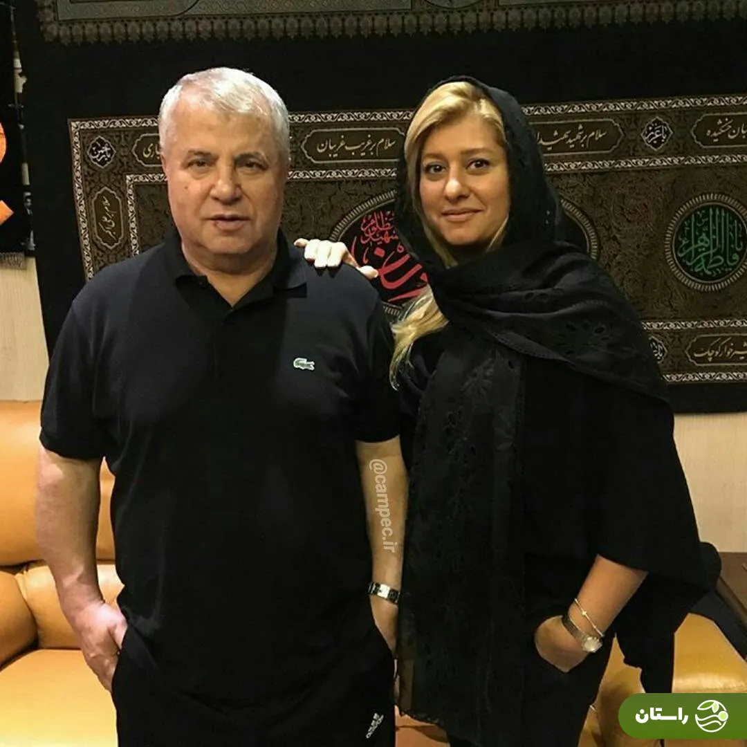 علی پروین و دخترش لادن علی پروین و دخترش لادن
