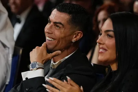 (تصاویر) رونالدو و جورجینا در یک شب رویایی