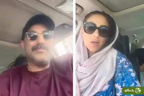 انتشار ویدیویی از همسر و فرزندان محسن تنابنده به بهانه تولد ۵۰ سالگی‌اش