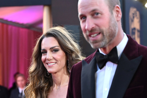 کیت میدلتون پس از ۳ سال با لباسی رویایی در مراسم BAFTA ۲۰۲۶ حاضر شد