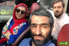 (عکس) تونل زمان؛ پژمان جمشیدی، نازنین بیاتی و زیبا کرمعلی در پشت صحنه فیلم سینمایی دینامیت؛ ۷ سال پیش