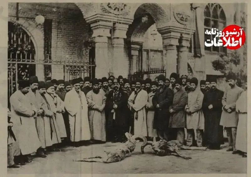 آخرین عکس ناصرالدین شاه