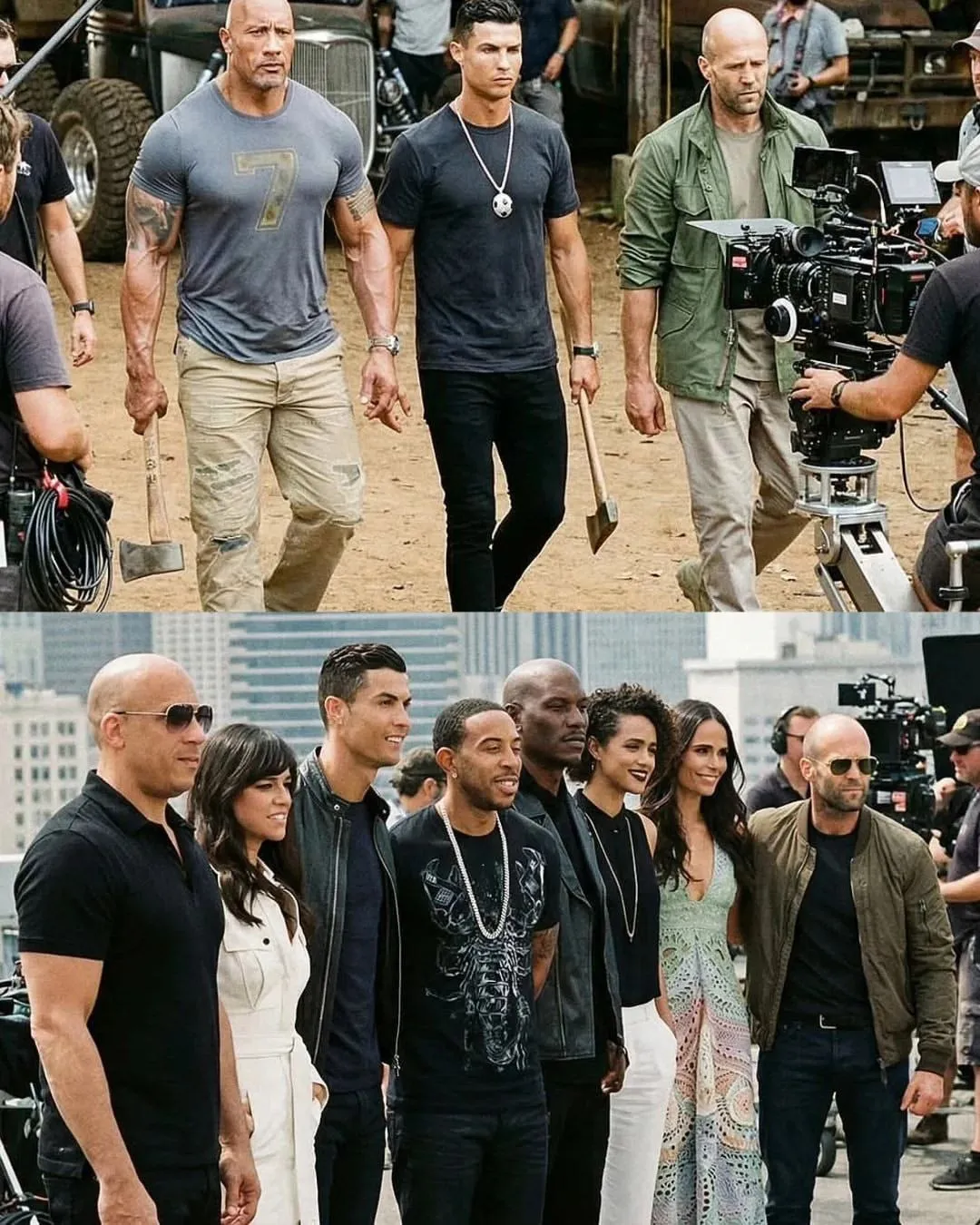 کریستیانو رونالدو بازیگر فیلم «سریع و خشن» شد