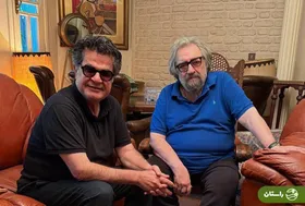 دیدار جعفر پناهی با مسعود کیمیایی پس از دریافت نخل طلای کن + عکس