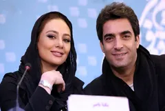 منوچهر هادی و یکتا ناصر عکس یادگاری گرفتند