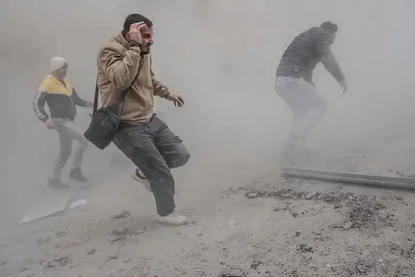 تصاویری دلخراش از حمله دیروز اسرائیل به میدان فردوسی تهران