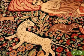 عکس |‌ تونل زمان؛ قالی کرمان هدیه مظفرالدین‌شاه به لئوپولد دوم؛ پادشاه بلژیک