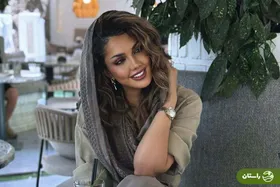 عکس | استایل شیک صبا تاجیک، همسر علیرام نورایی در کافه‌ای لوکس