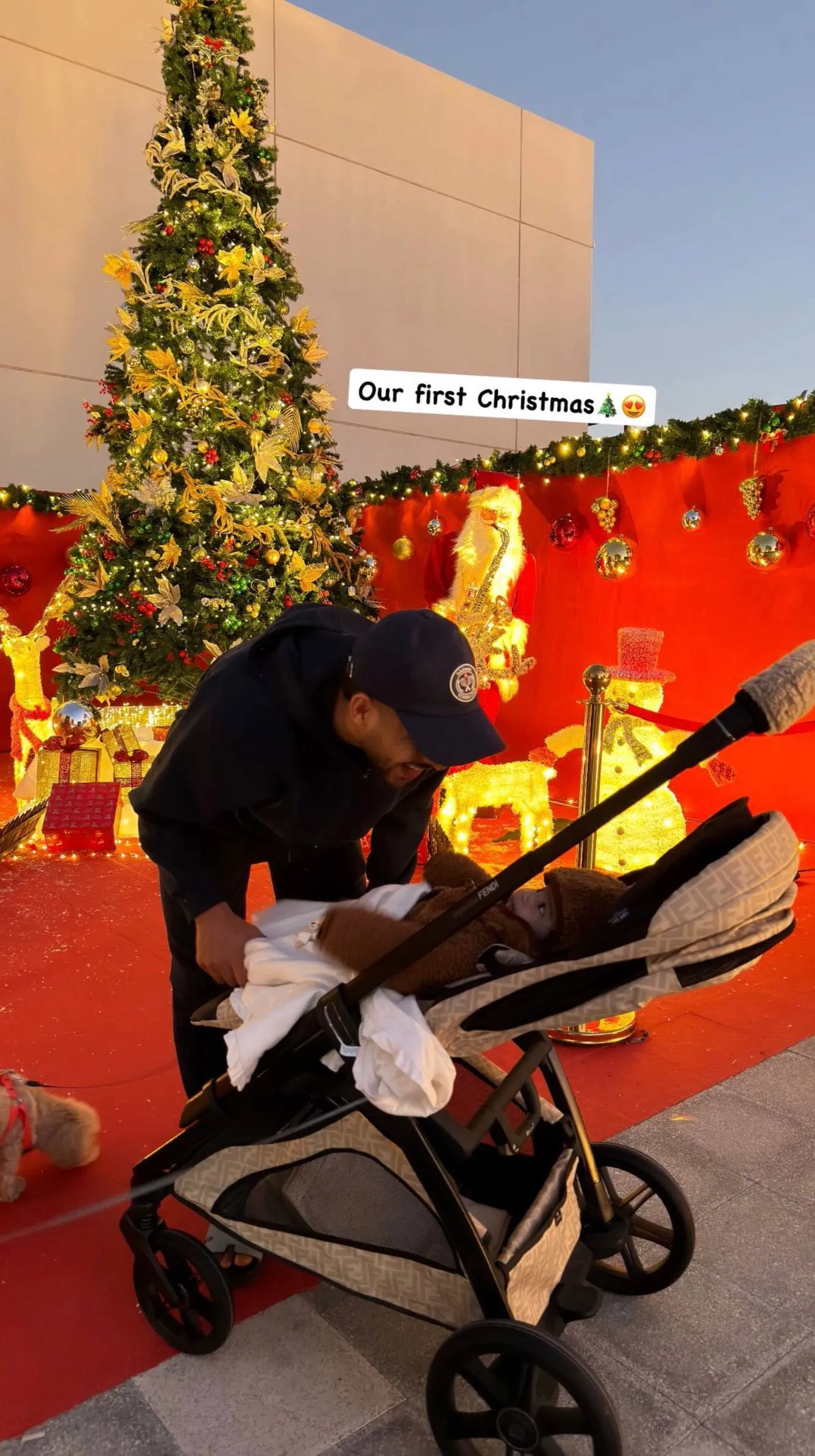 عکس های کریسمسی مهدی قایدی