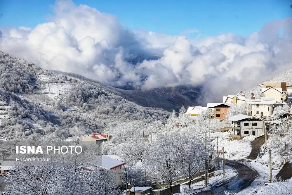 سوادکوه در برف