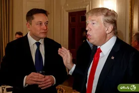 تصویر | میز شام جالب ترامپ و ایلان ماسک در هواپیمای شخصی ترامپ