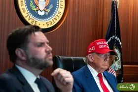 عکس | دونالد ترامپ و دی جی ونس در اتاق عملیات حمله به ایران