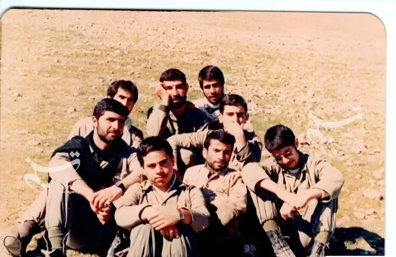 مجتبی خامنه ای در جبهه