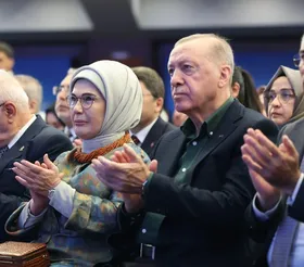 (عکس) مراسم ازدواج اردوغان و همسرش امینه