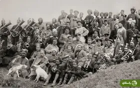 (عکس) تونل زمان؛ رؤسای ایل منگور، از ایل‌های کُرد؛ ۱۱۲ سال پیش