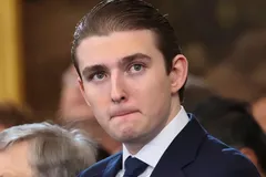 جنجال رابطه آنلاین بارون ترامپ با زن ۲۲ ساله