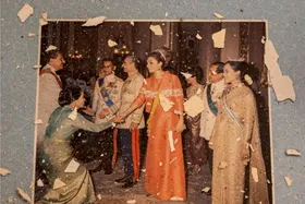 تصاویر | ترکش‌های بمباران به کاخ سعدآباد رسید