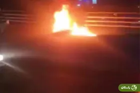 ویدئو | یک تصادف عجیب و شوکه‌کننده در قم؛ فرار نکن!