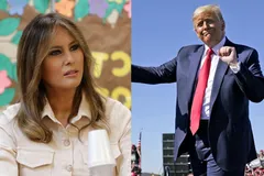 مشکل ملانیا با رقصیدن ترامپ چیست؟! / ترامپ گفت «ملانیا خیلی باکلاس است!»