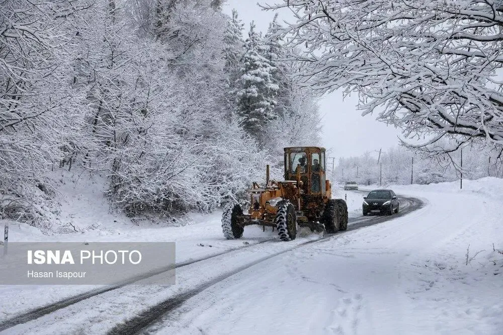 سوادکوه در برف