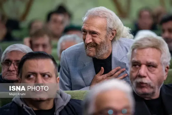 بازیگران پیشکسوت در مراسم یادبود عنایت بخشی