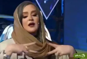 (ویدئو) رقص هندی مشترک حامد آهنگی و نعمیه نظام دوست روی آنتن